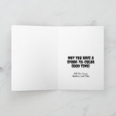 Niedlich Halloween Feiertagskarte (Innenseite)