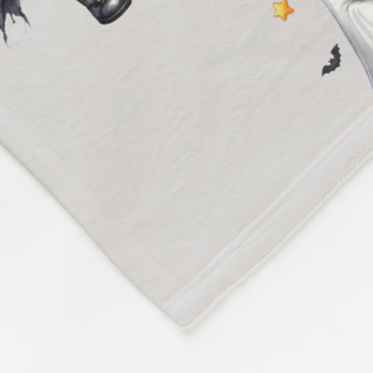 Niedlich Halloween Fleecedecke (Ecke)