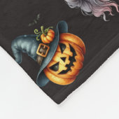 Niedlich Halloween Fleecedecke (Ecke)