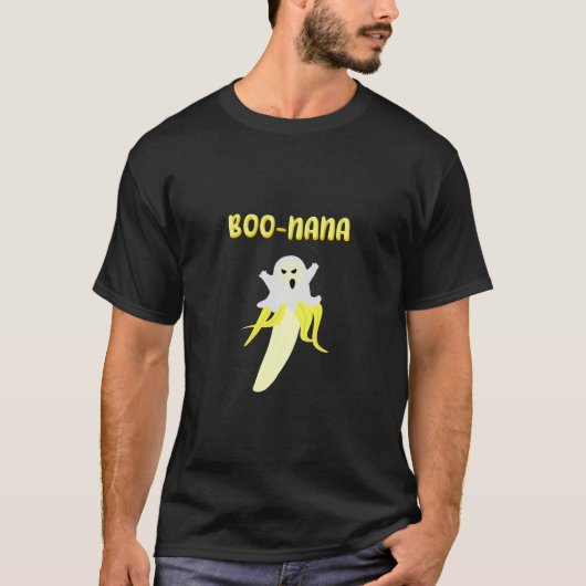 Niedlich Halloween Funny Boonana T-Shirt (Vorderseite)