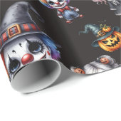 Niedlich Halloween Geschenkpapier (Rolleneckpunkt)