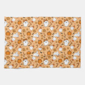 Niedlich Halloween Geschirrtuch (Horizontal)