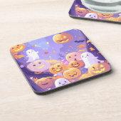 Niedlich Halloween Getränkeuntersetzer (Linke Seite)