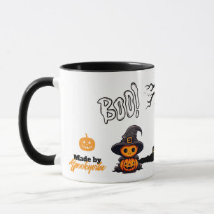 Niedlich Halloween Hexenkürbis Spooky Boo Spuk Tasse