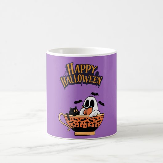 Niedlich Halloween Kaffeetasse (Mittel)