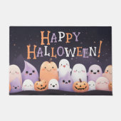 Niedlich Halloween Kawaii Ghost Fußmatte (Vorderseite)