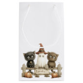 Niedlich Halloween Kleine Geschenktüte (Rückseite)
