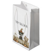 Niedlich Halloween Kleine Geschenktüte (Vorderseite Schrägansicht)