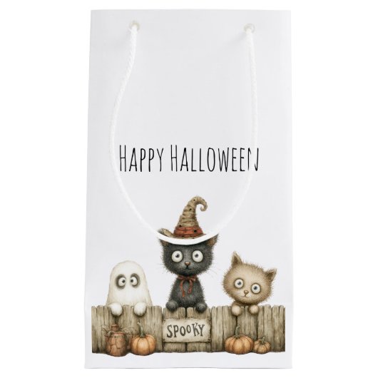Niedlich Halloween Kleine Geschenktüte (Vorderseite)