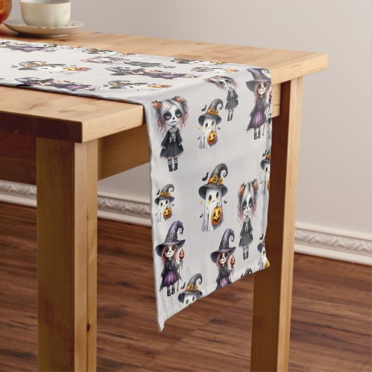 Niedlich Halloween Kurzer Tischläufer (Beispiel)