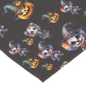 Niedlich Halloween Kurzer Tischläufer (Ecke)