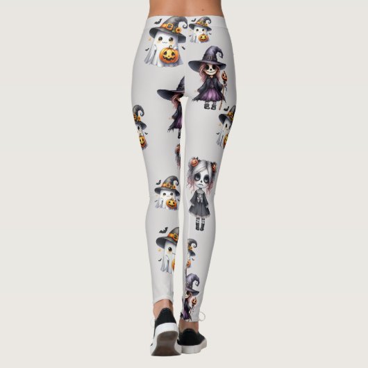 Niedlich Halloween Leggings (Rückseite)
