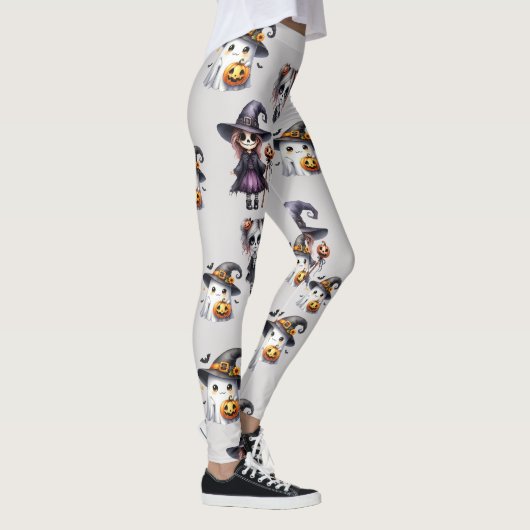 Niedlich Halloween Leggings (Rechts)