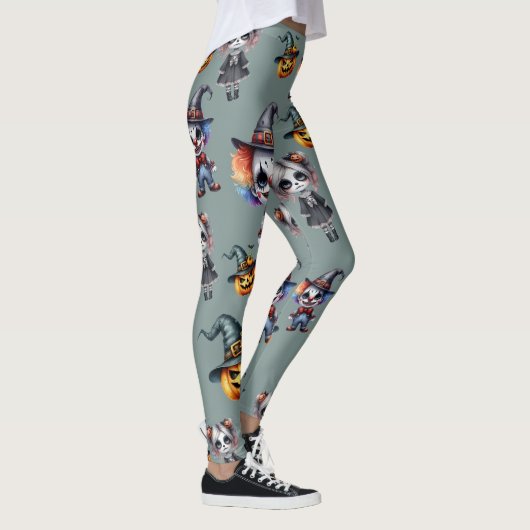 Niedlich Halloween Leggings (Rechts)