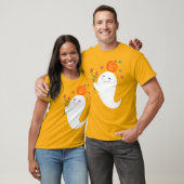 Niedlich Halloween Little Boo Ghost T-Shirt (Unisex)