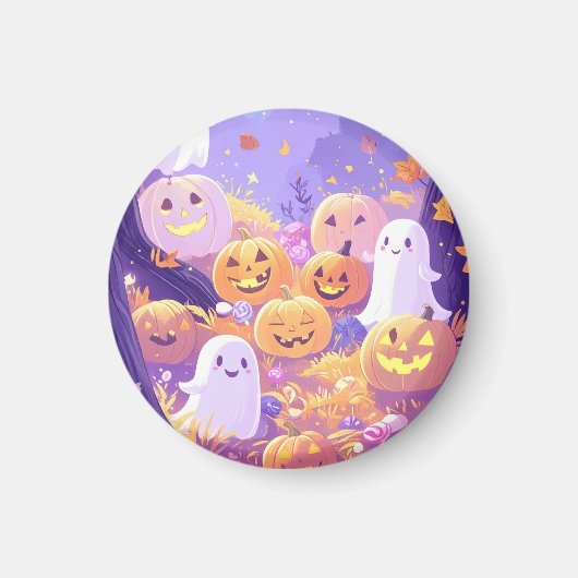 Niedlich Halloween Magnet (Vorne)