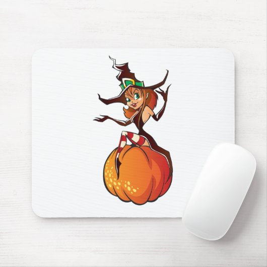 Niedlich Halloween Mousepad (Mit Mouse)