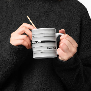 Niedlich Halloween Mummy Personalisiert Kaffeetasse