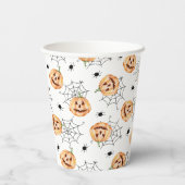 Niedlich Halloween Pappbecher (Rückseite)