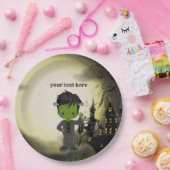 Niedlich Halloween-Party Frankenstein Pappteller (Party)