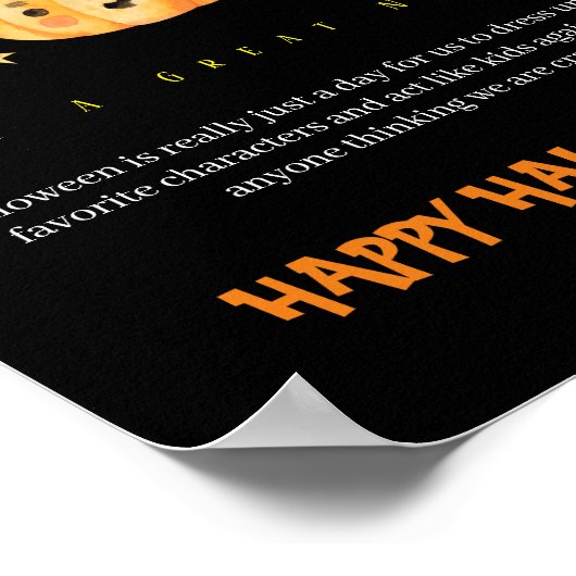 niedlich Halloween Poster (Ecke)