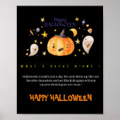 niedlich Halloween Poster (Vorne)
