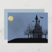 Niedlich Halloween Postkarte (Vorne/Hinten)