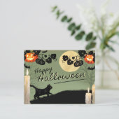 Niedlich Halloween Postkarte (Stehend Vorderseite)