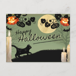 Niedlich Halloween Postkarte