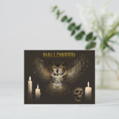 Niedlich Halloween Postkarte (Stehend Vorderseite)