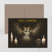 Niedlich Halloween Postkarte (Vorne/Hinten)