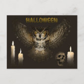 Niedlich Halloween Postkarte (Vorderseite)