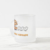 Niedlich Halloween Pumpkin Mattglastasse (Vorderseite Links)