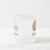 Niedlich Halloween Pumpkin Mattglastasse (Mittel)