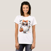 Niedlich Halloween Sassy Ghost T-Shirt (Vorne ganz)