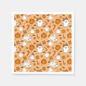 Niedlich Halloween Serviette (Vorderseite)