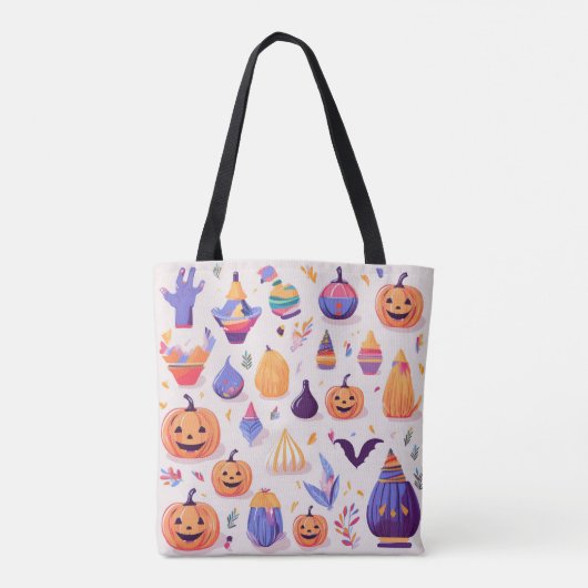 Niedlich Halloween Tasche (Rückseite)