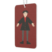 Niedlich Halloween Vampire Autolufterfrischer (Links)
