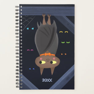 Niedlich Halloween Vampire Bat Planer
