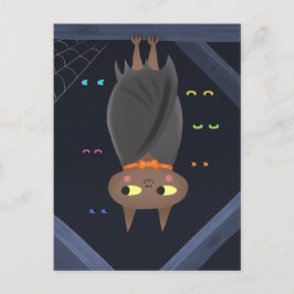 Niedlich Halloween Vampire Bat Postkarte