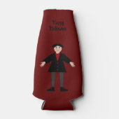 Niedlich Halloween Vampire Custom Flaschenkühler (Vorderseite)