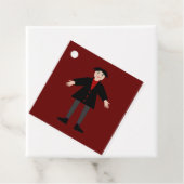 Niedlich Halloween Vampire Custom Geschenkanhänger (Beispiel)