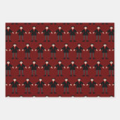 Niedlich Halloween Vampire Custom Geschenkpapier Set (Vorderseite 3)