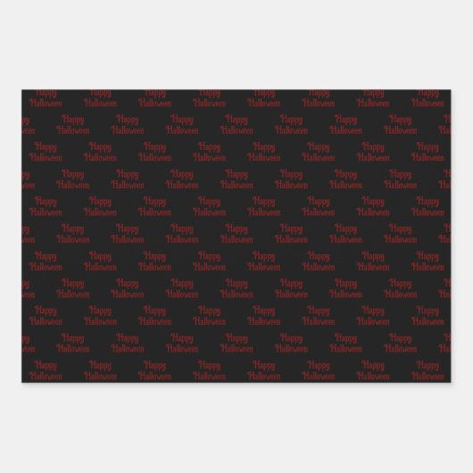 Niedlich Halloween Vampire Custom Geschenkpapier Set (Vorderseite 2)