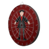 Niedlich Halloween Vampire Dartscheibe (Vorderseite rechts)