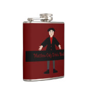 Niedlich Halloween Vampire Funny Custom Flachmann (Rechts)