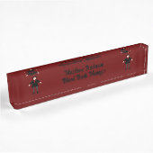 Niedlich Halloween Vampire Funny Custom Namensplakette