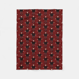 Niedlich Halloween Vampire Gemustert Fleecedecke