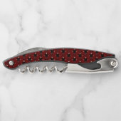 Niedlich Halloween Vampire Gemustert Kellnermesser (Rückseite)
