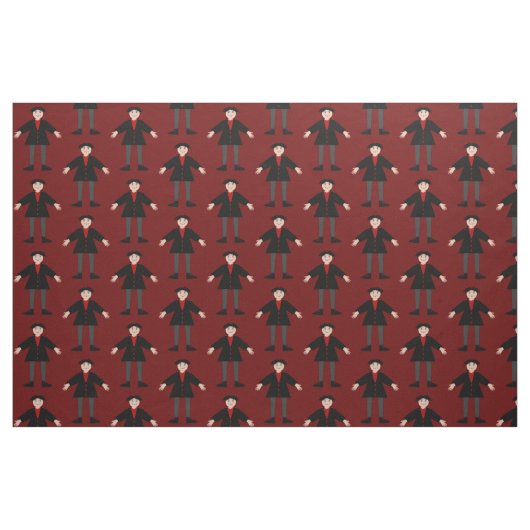 Niedlich Halloween Vampire Gemustert Stoff (Fat Quarter (45,7 x 55,9 cm))
